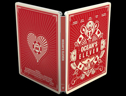 OCEAN'S ELEVEN - FATE IL VOSTRO GIOCO STEELBOOK (4K Ultra HD + Blu-ray)