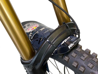 All Mountain Style Schutzblech Vorderreifen Fahrrad – Robust & Stilvoll – Schützt vor Matsch und Wasser, Gabelschutz