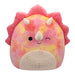 Squishmallows SQCR05478 - Trinity der rosa Triceratops 40 cm, offizielles Jazwares Plüsch, superweiches Kuscheltier