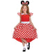 Smiffys Disney Minnie Mouse Classic Costume  (Size 5-6)