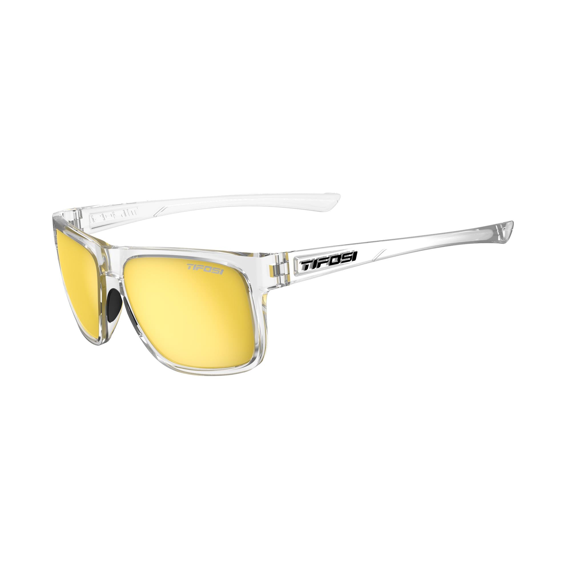 Tifosi Swick Single Lens Eyewear 2019 Crystal Clear/Smoke Yellow