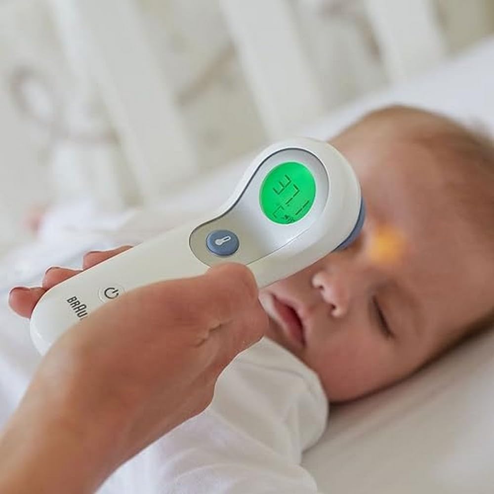 Braun Healthcare Infrarot Fieberthermomoter mit Di