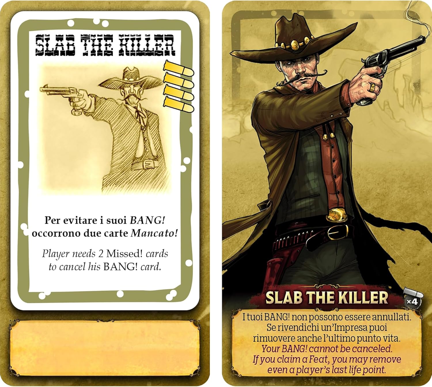 daVinci Editrice | Bang - Legends | Card Game | Ages 8+ | 4-7 Players | 30-40 Minutes Playing Time
