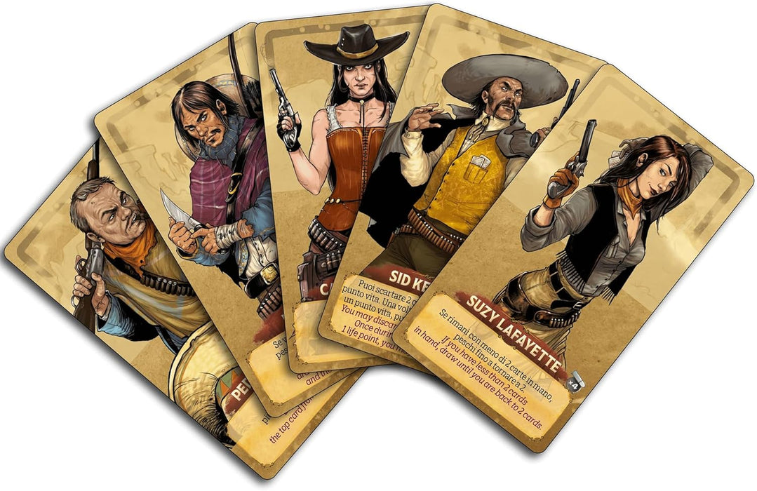 daVinci Editrice | Bang - Legends | Card Game | Ages 8+ | 4-7 Players | 30-40 Minutes Playing Time