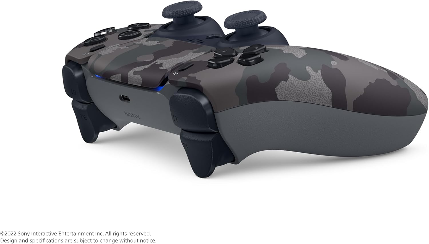 Sony Official PlayStation 5 - DualSense Wireless Controller - Gray Camouflage - US/LATAM (PS5