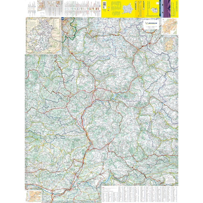 Alpes-de-Haute-Provence, Hautes-Alpes - Michelin Local Map 334