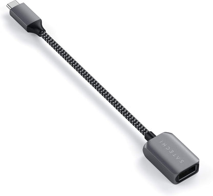 Satechi USB-C to USB 3.0 Adapter Cable – USB Type-C to Type-A Female – For M2/ M1 MacBook Pro/Air, M2/ M1 iPad Pro/Air, M2 Mac Mini, iMac M1 and more