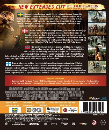 Hercules (Dwayne Johnson) Extended Cut