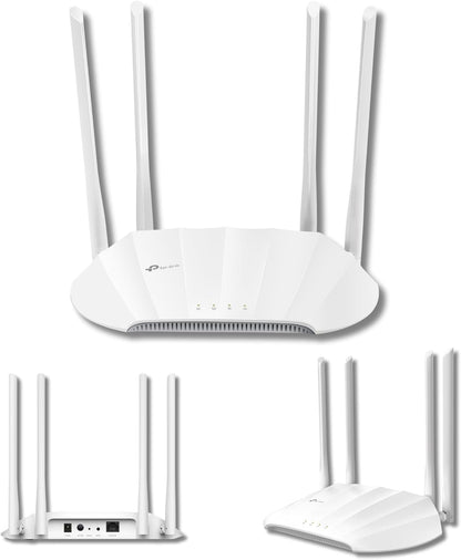 TP-Link Dual Band AX1800 Gigabit Wi-Fi 6 Access Point, Supports Passive PoE, Supports Access Point, Range Extender, Multi-SSID, and Client modes, Boosted Coverage (TL-WA1801