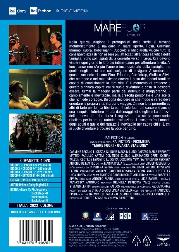 Mare Fuori - STG 4 (4 Dvd