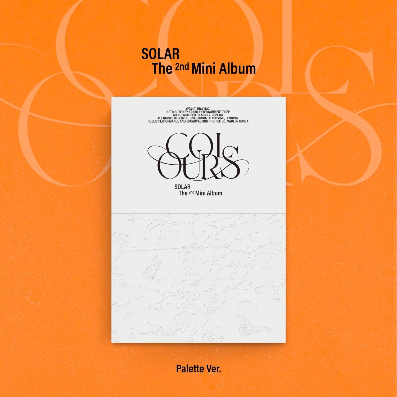 Colours: The 2nd Mini Album (Palette Ver.)