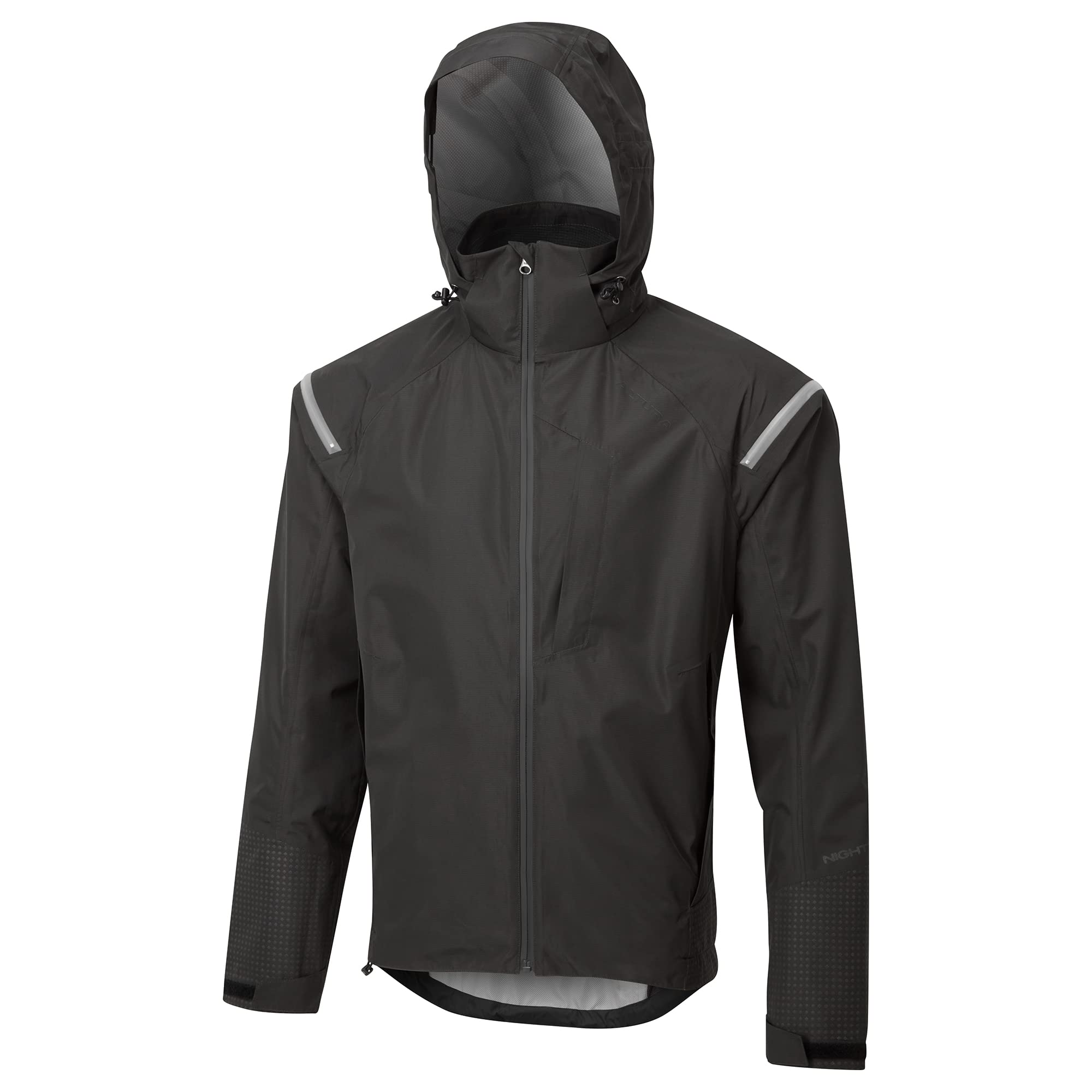 Altura Herren Nightvision Electronwasserdichte Radjacke Jacke (1er Pack) M Schwarz
