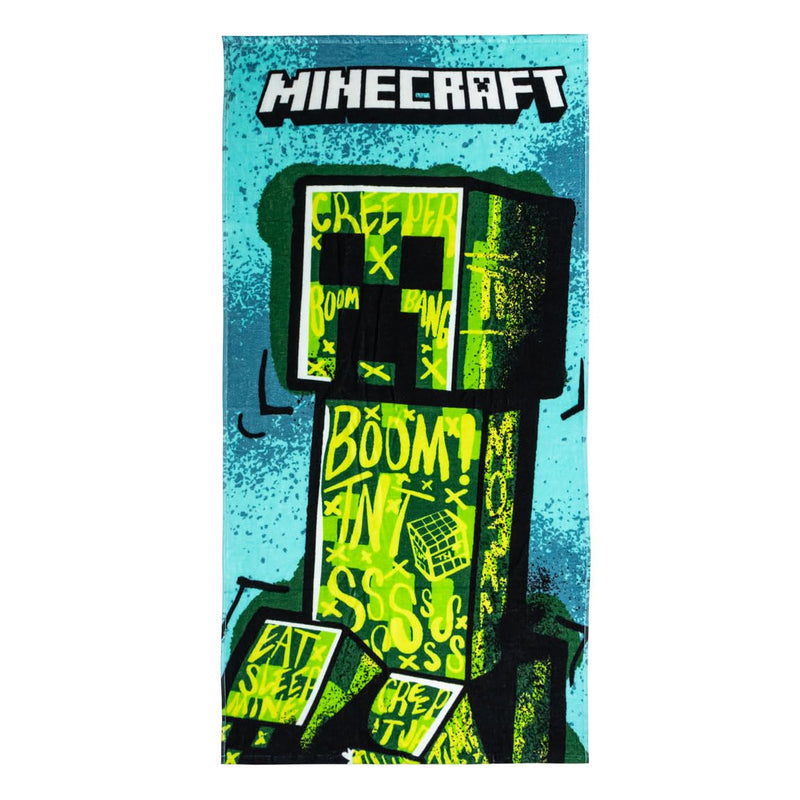 Minecraft Handtuch Premium Creeper 70 x 140 cm