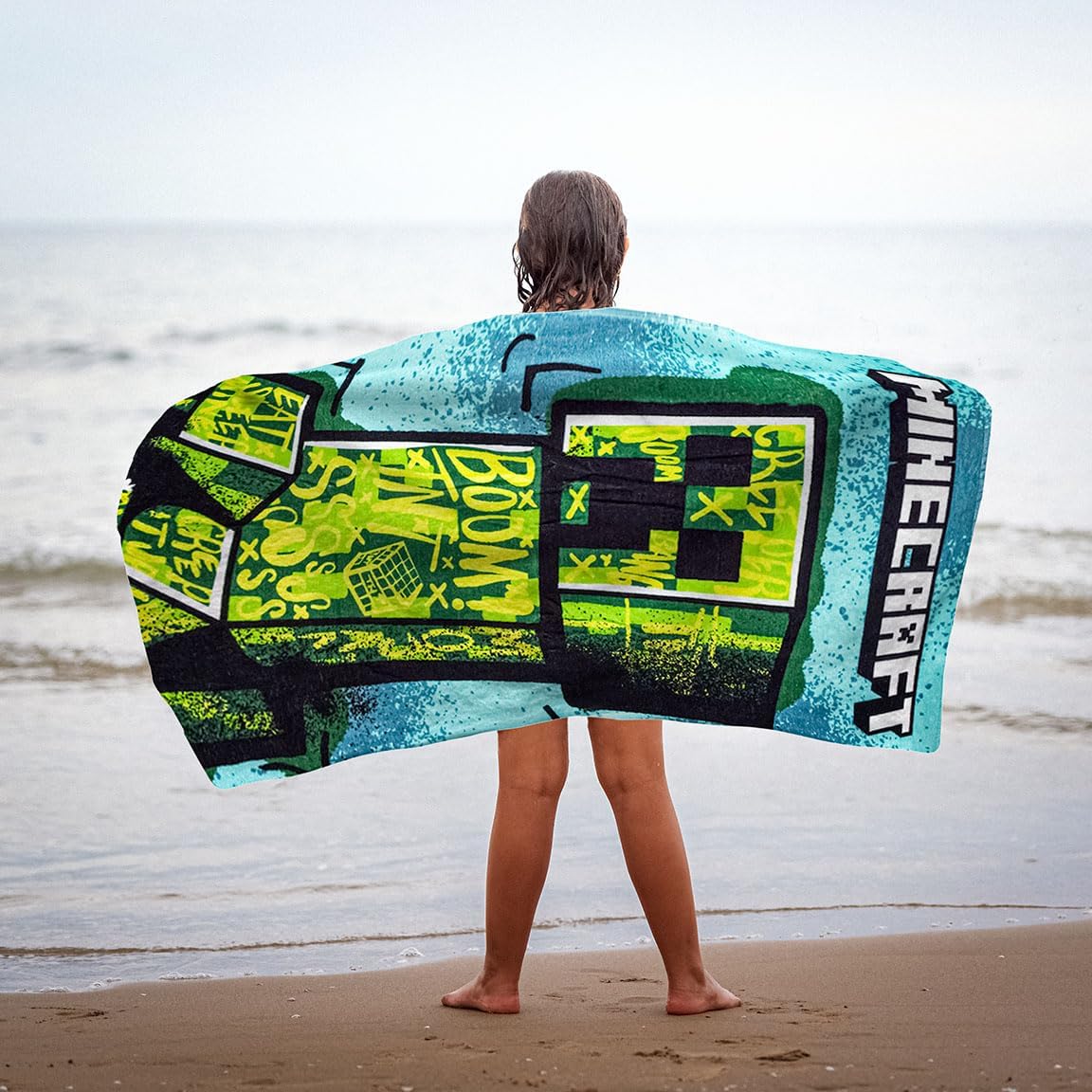 Minecraft Handtuch Premium Creeper 70 x 140 cm