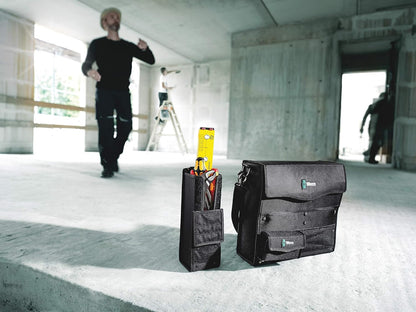Wera 2go 7 High Tool Box 100 x 105 x 300 mm, 05004356001, Black