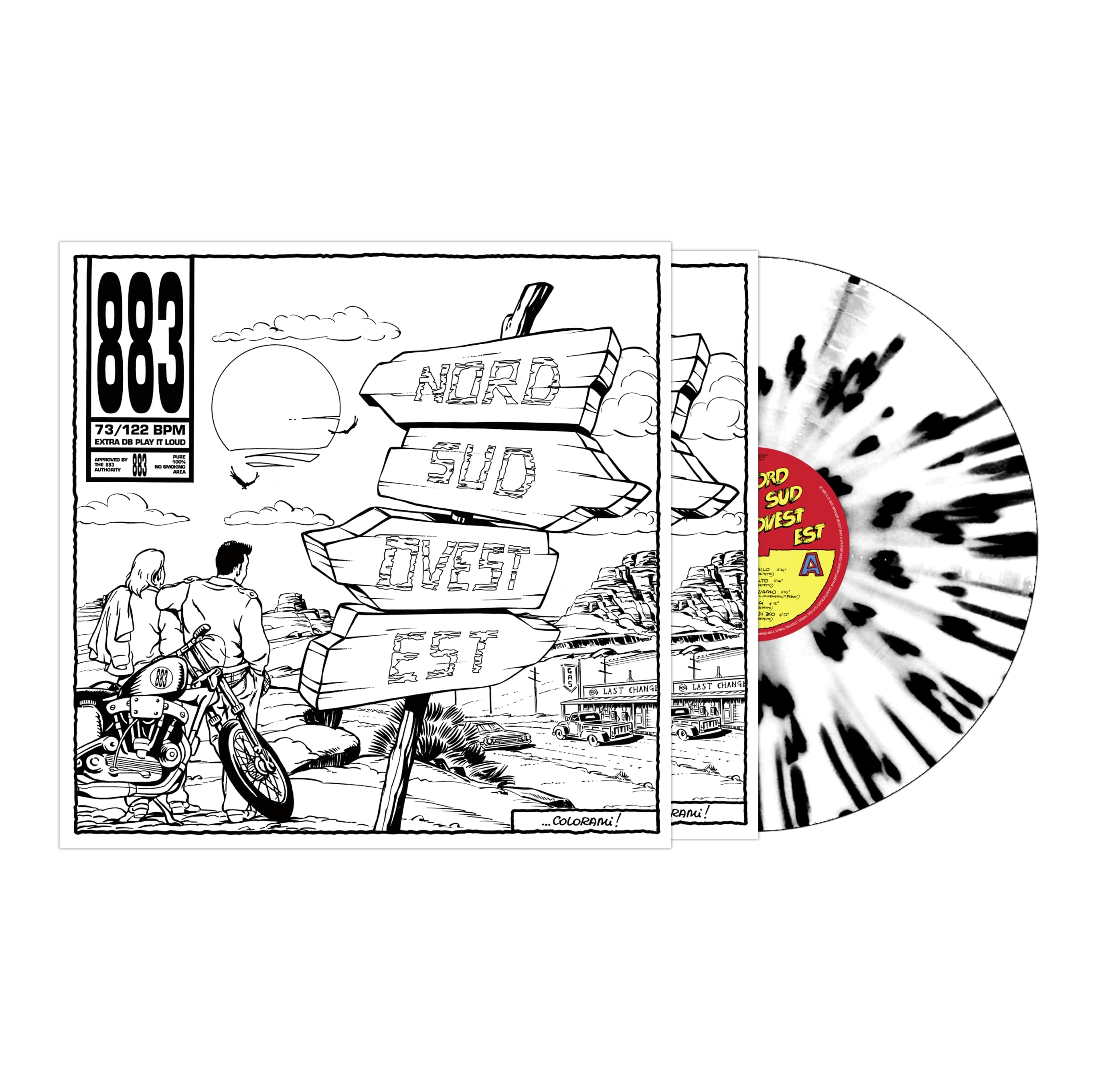 Nord Sud Ovest Est (Original Version 1993 - Vinile r. Splatter