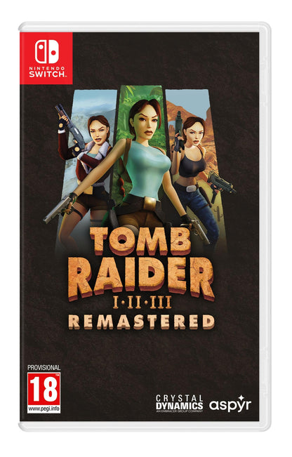 Tomb Raider 1-3 Remastered Starring Lara Croft - Switch