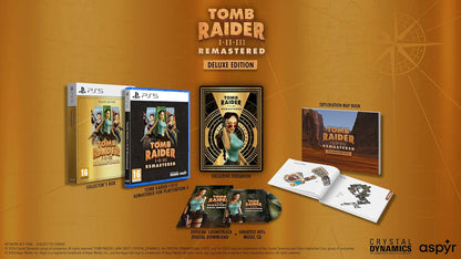Tomb Raider 1-3 Remastered Starring Lara Croft: Deluxe Edition - PS5 PlayStation 5 Deluxe Edition