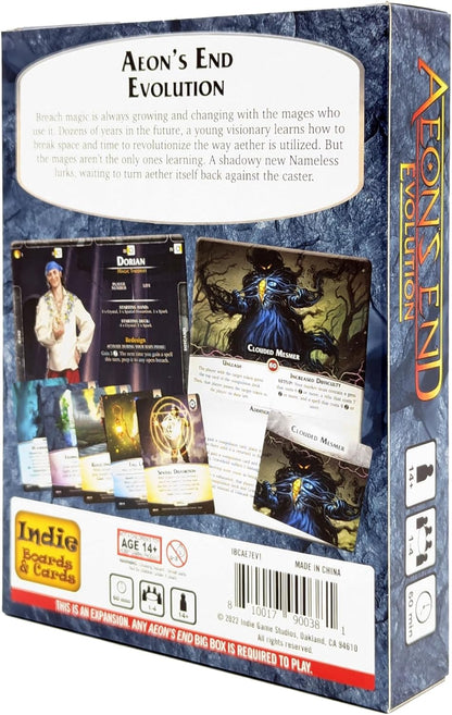 Aeons End: Evolution by Indie Boards & Cards, Strategy Board Game, for 1 to 4 Players and Ages 14+