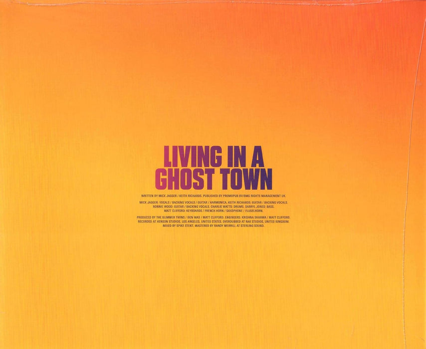 Living In A Ghost Town Vinyl Ltd. 10'' "Purple"