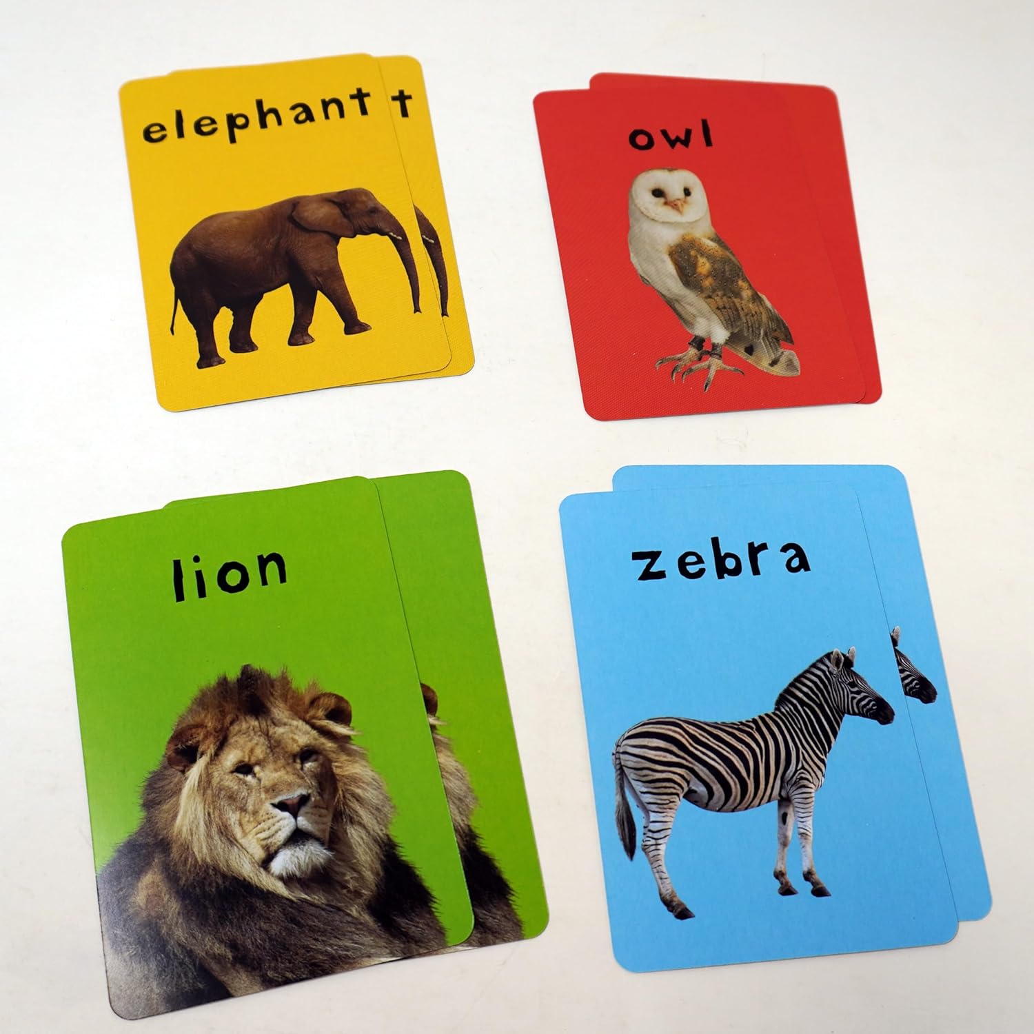 University Games First 100 Words Animals Card Game, 01335
