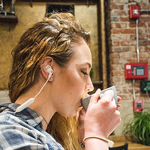 JLab JBuds Pro Bluetooth Earbuds Wireless, Best Fit Pro Earbuds with Noise Isolation, Titanium 10mm Drivers, Custom Fit Gel Tips and Cush Fins - Bluetooth Earphones With Microphone, White