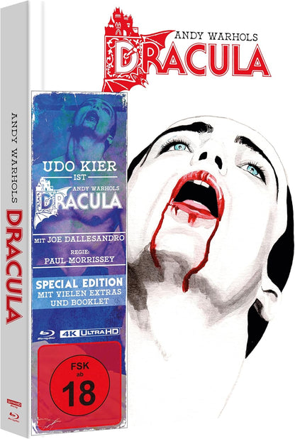 Andy Warhols Dracula - Mediabook - Cover B (4K-Ultra HD) (+ Blu-ray) (+ Bonus-Blu-ray