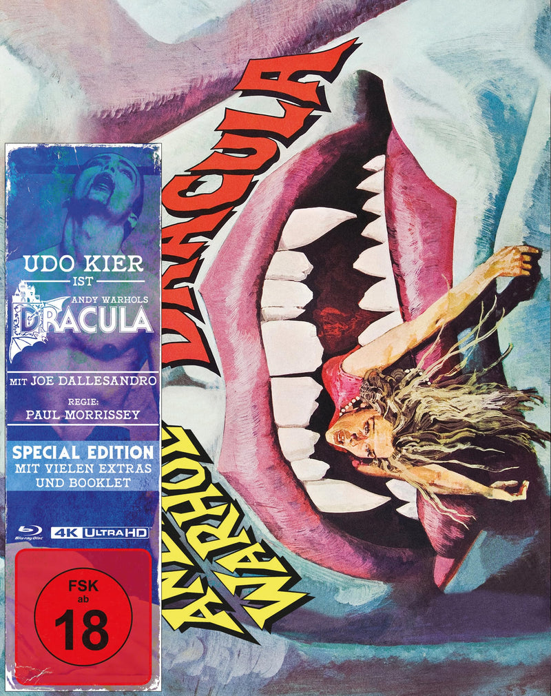 Andy Warhols Dracula - Mediabook - Cover A (4K-Ultra HD) (+ Blu-ray) (+ Bonus-Blu-ray)