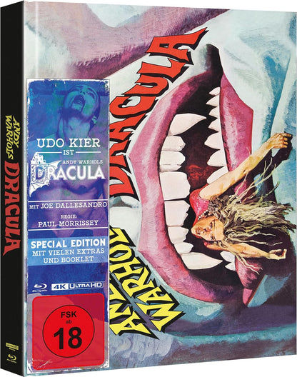 Andy Warhols Dracula - Mediabook - Cover A (4K-Ultra HD) (+ Blu-ray) (+ Bonus-Blu-ray)