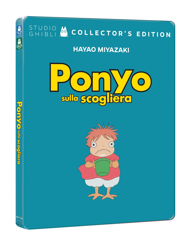 Ponyo Sulla Scogliera (Steelbook Blu-ray + DVD