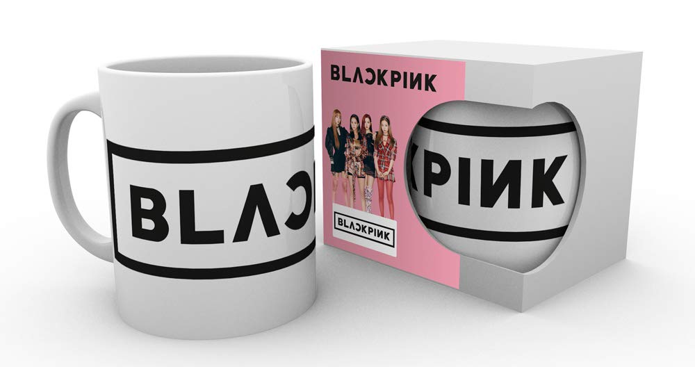 GB eye Black Pink Logo Mug