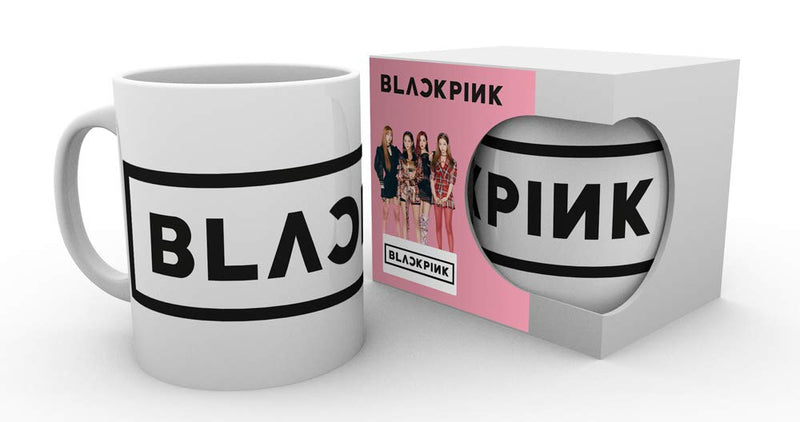 GB eye Black Pink Logo Mug
