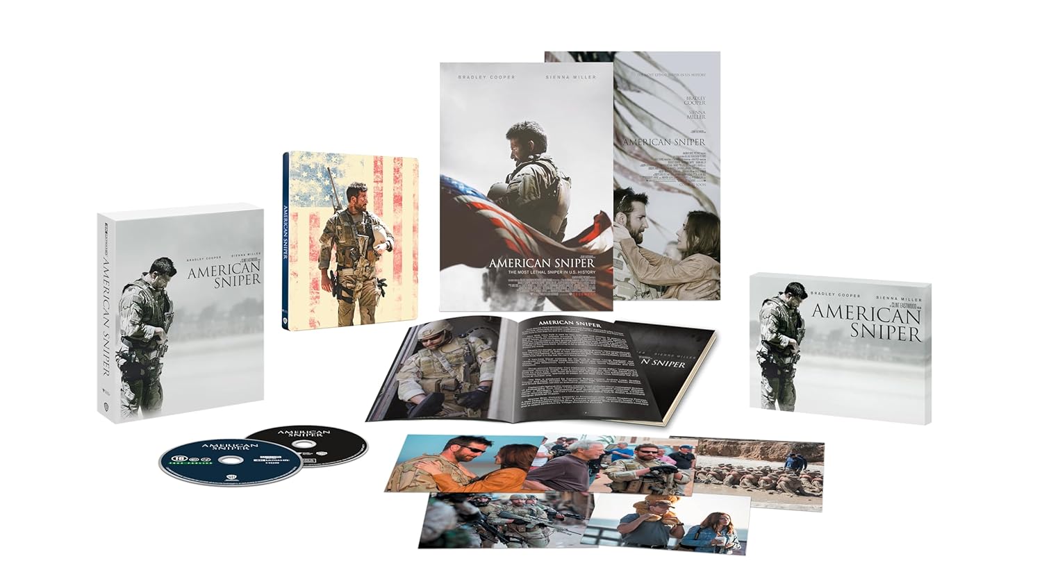 American Sniper Steelbook Blu-ray 4K Ultra HD