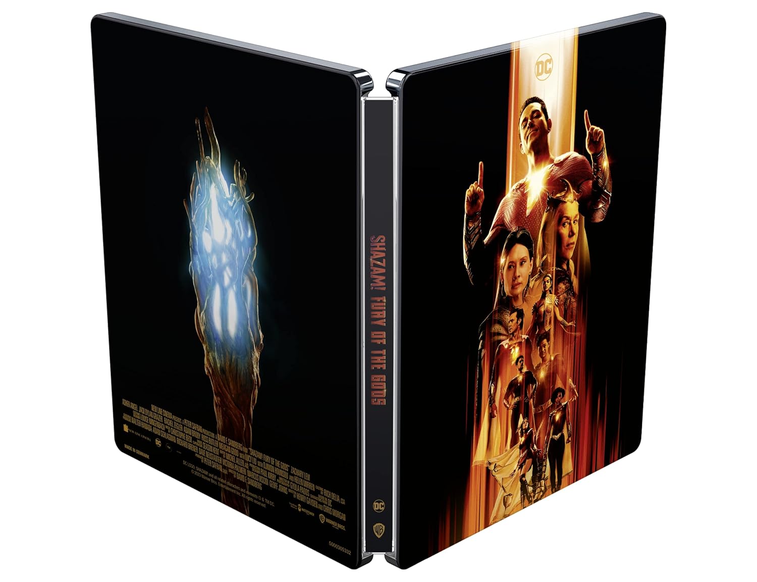 SHAZAM! 2 - FURIA DEGLI DEI STEELBOOK 2 (4K Ultra HD + Blu-Ray