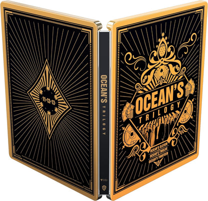 OCEAN'S TRILOGY STEELBOOK (4K Ultra HD + Blu-ray)