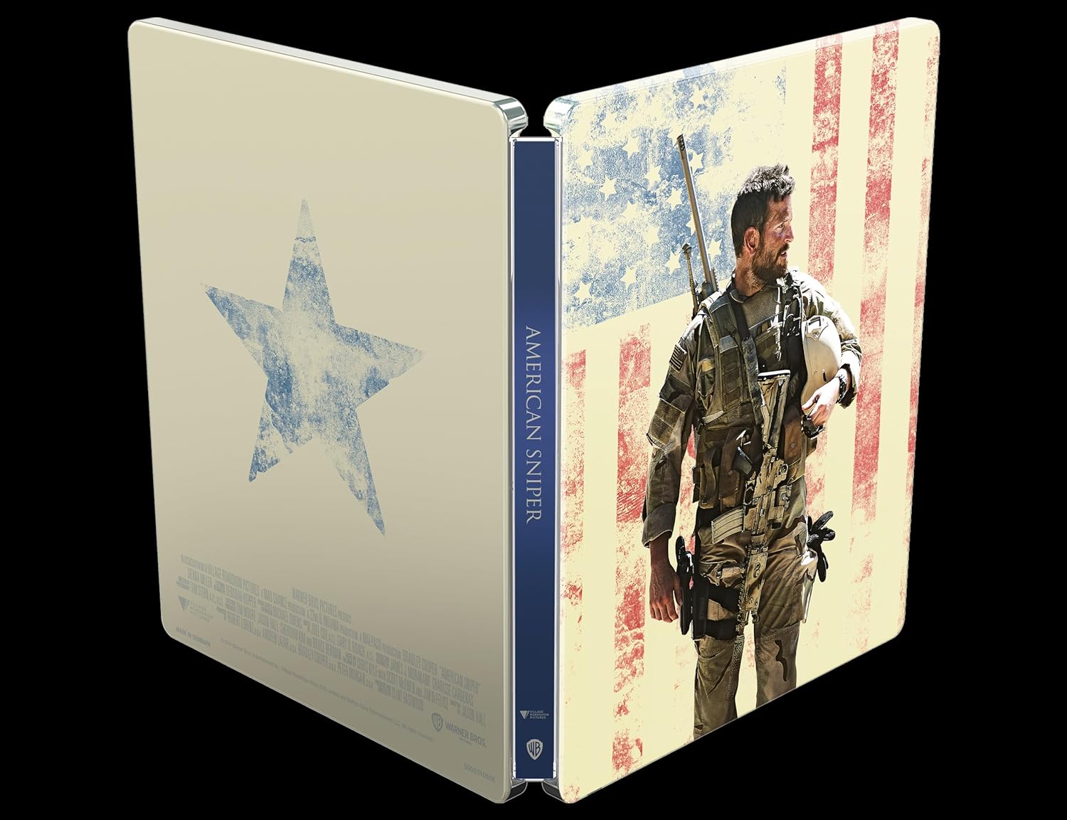 AMERICAN SNIPER STEELBOOK (4K Ultra HD + Blu-ray)