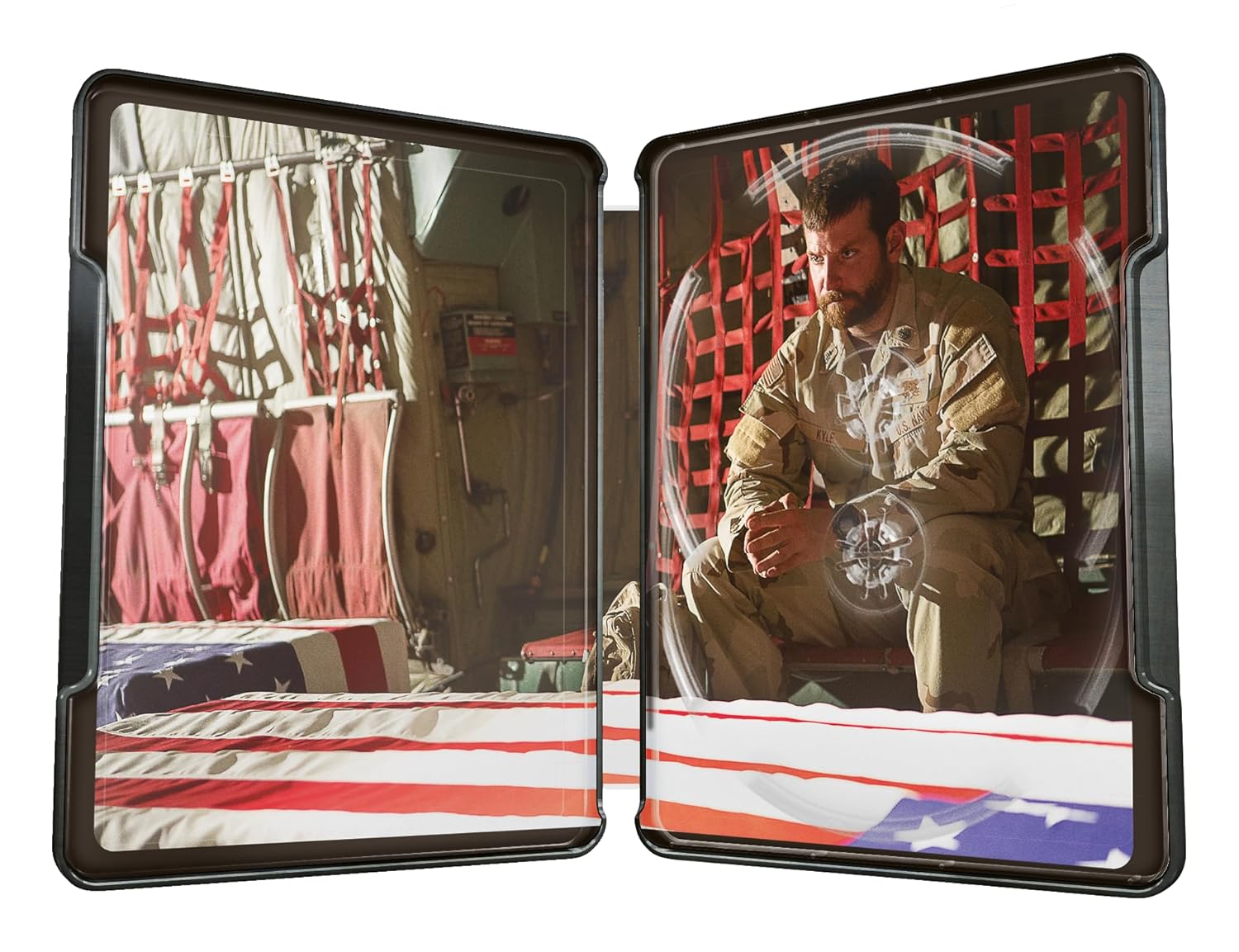 AMERICAN SNIPER STEELBOOK (4K Ultra HD + Blu-ray)