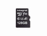 Integral 128GB UHS-1 U3 CL10 V30 100MB/s 4K Video MicroSDXC Memory Card
