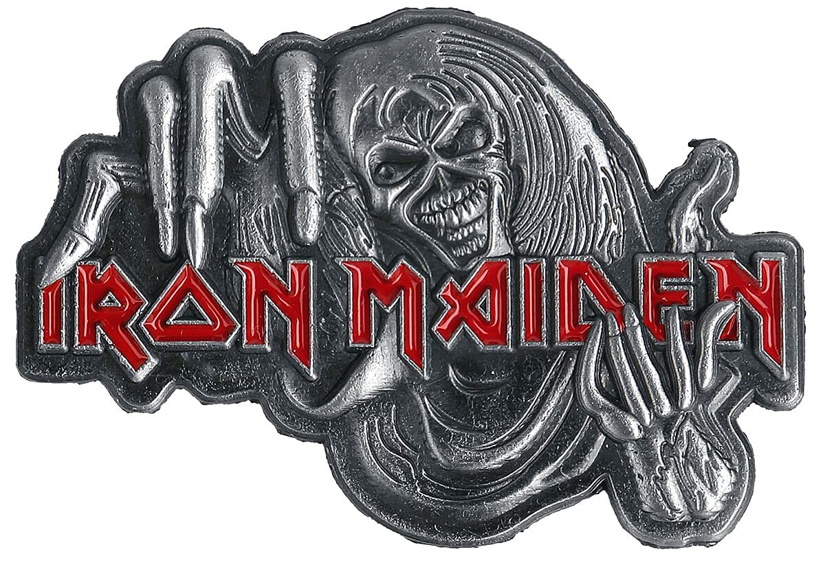 Pin Badge # # Number Of The Beast