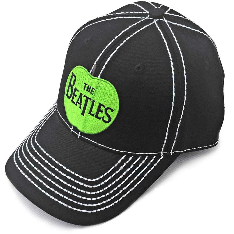 The Beatles Mens Black Baseball Cap Apple Official