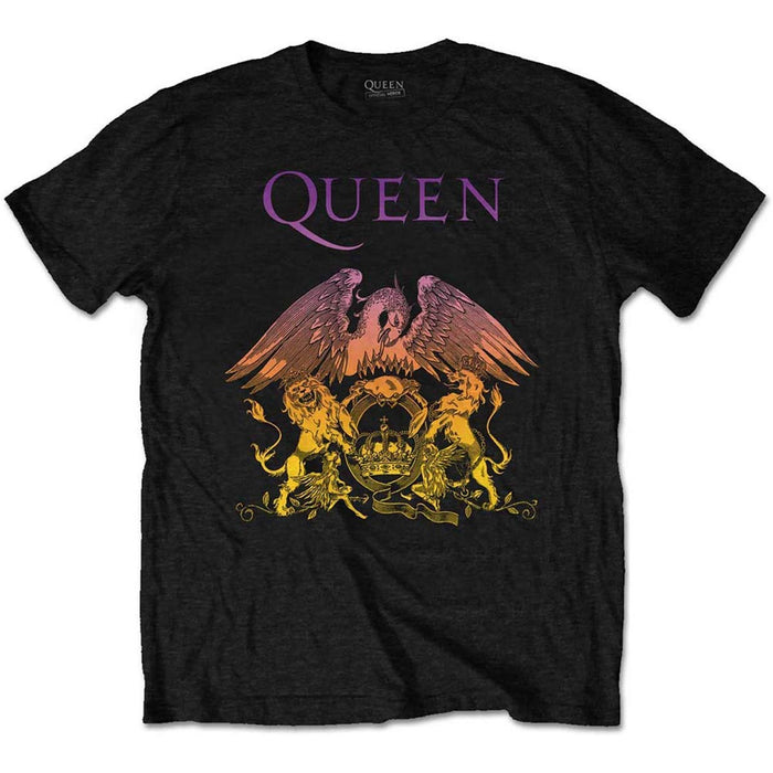 Rockoff Trade Men's Queen Gradient Crest T-Shirt