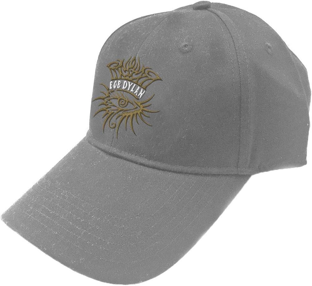 Bob Dylan Snapback Cap ~ Eye Icon Grey