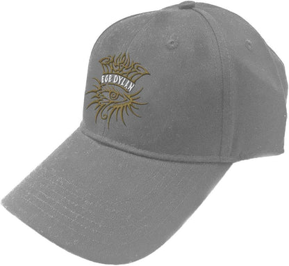 Bob Dylan Snapback Cap ~ Eye Icon Grey
