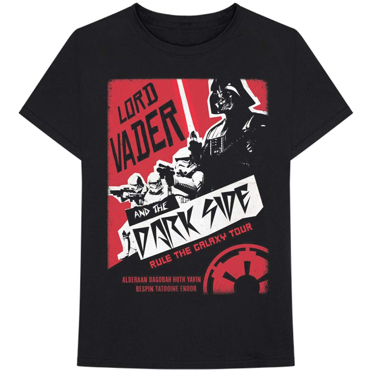 T-Shirt # Xl Unisex Black # Darth Rock Two