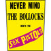 Back Patch # # Never Mind The Bollocks Yellow