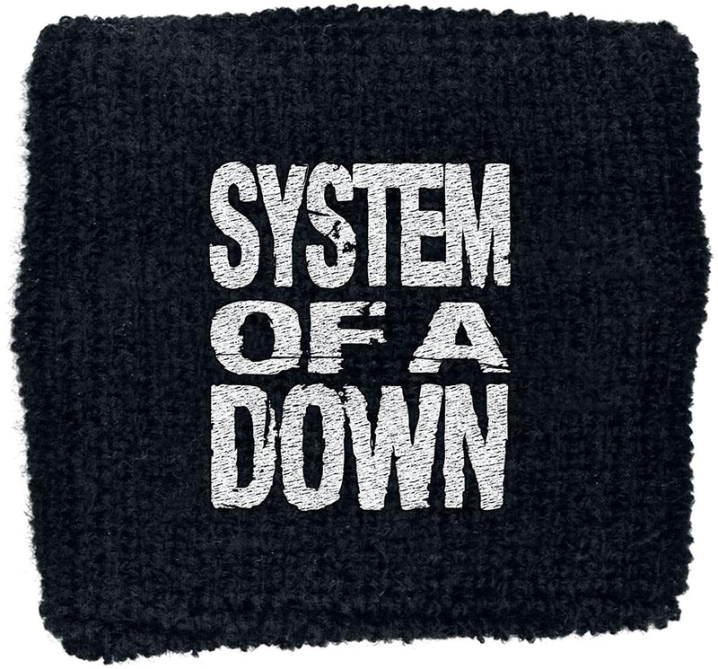 System Of A Down Logo Unisex Sweatband Black Band Merch, Bands