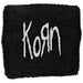 Korn - Fabric Bracelet Logo (One Size) (Black