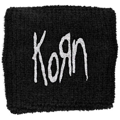 Korn - Fabric Bracelet Logo (One Size) (Black