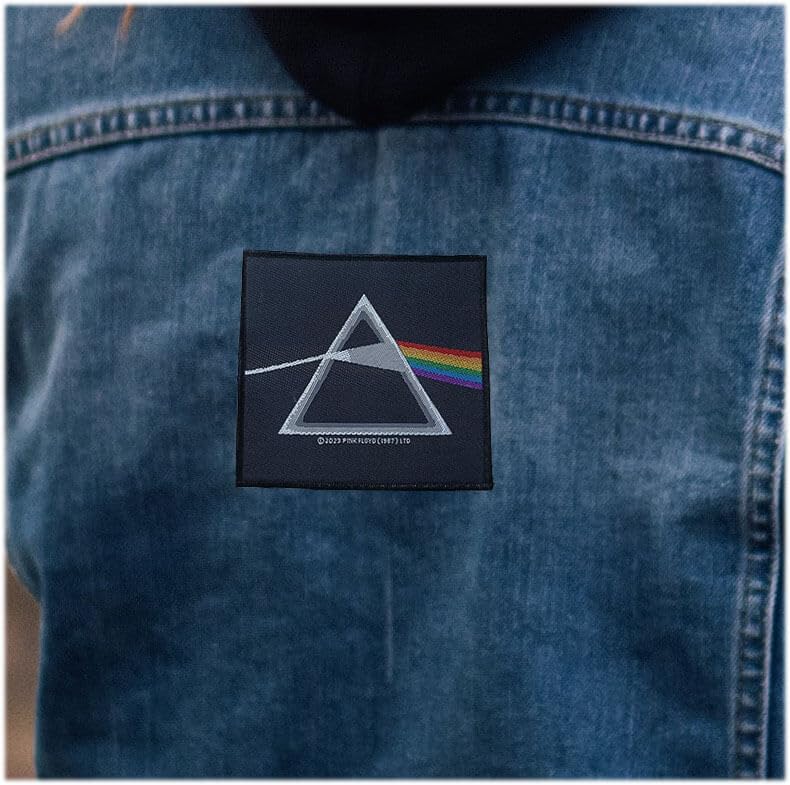 Pink Floyd Dark Side of The Moon Printed Patch 4" x 4"