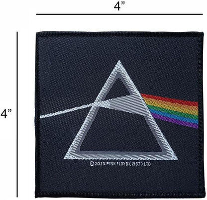 Pink Floyd Dark Side of The Moon Printed Patch 4" x 4"